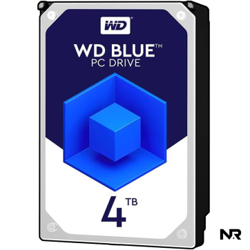 هارددیسک اینترنال وسترن دیجیتال مدل Blue WD40EZAZ ظرفیت 4 ترابایت گارانتی نیکان رایان